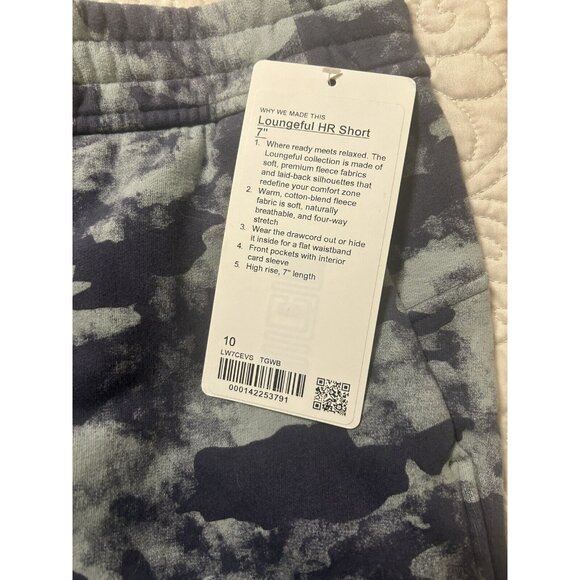 Lululemon Loungeful HR Short 7" inseam Size 10 NEW W/TAGS - Picture 3 of 4